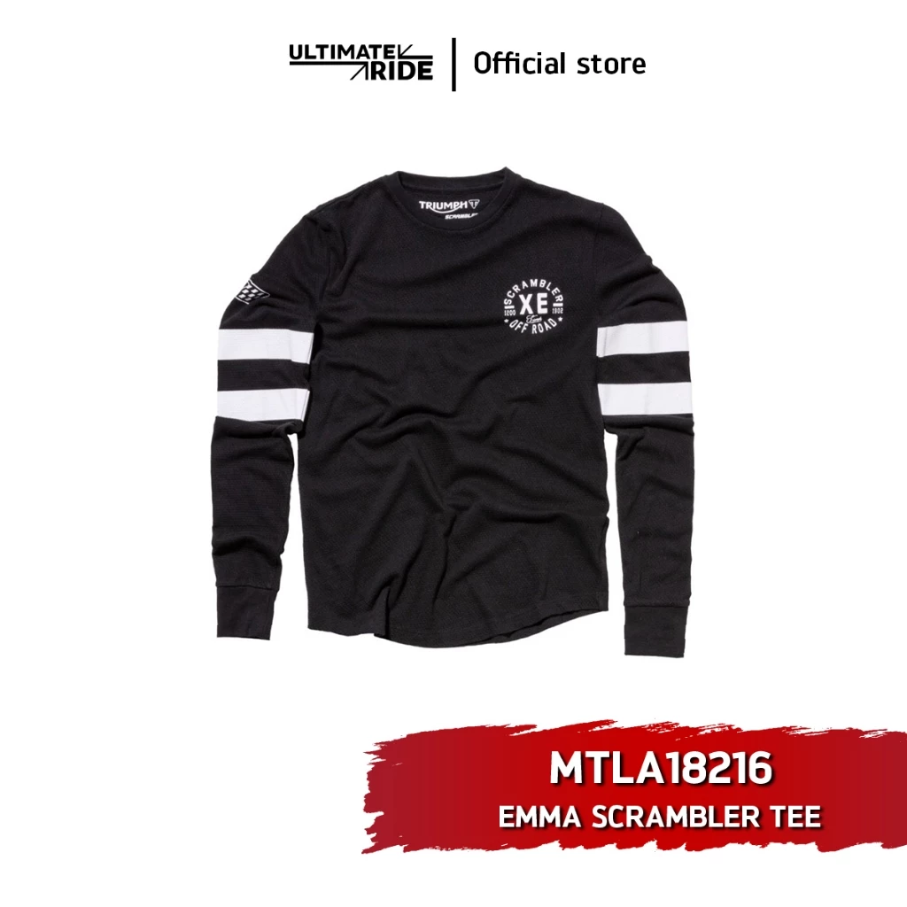 เสื้อ Triumph MTLA18216 EMMA SCRAMBLER TEE LDS - รูปที่ 1