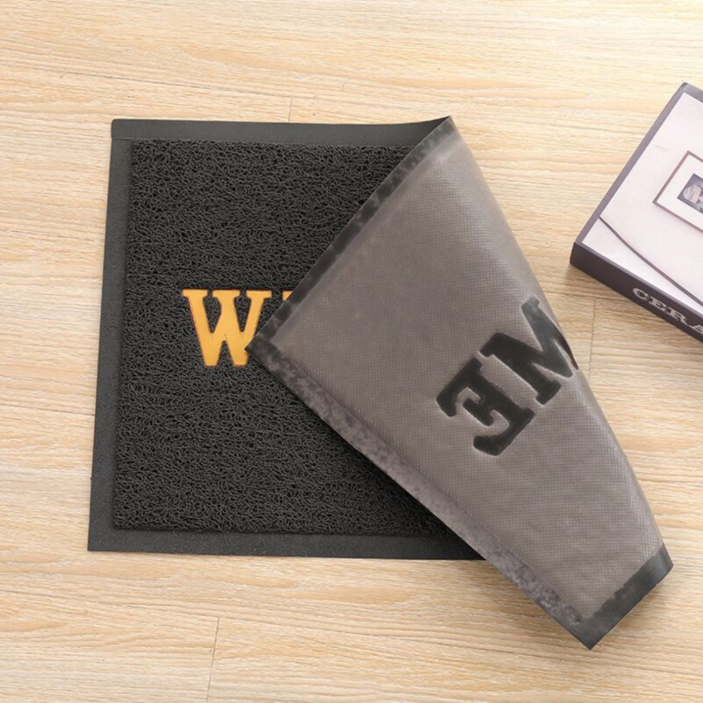 พรมดักฝุ่นWelcome พรมเช็ดเท้า 40x60 50x70 60x90 80x120 พรมPVC พรมหน้าบ้าน พรมทางเข้าบ้าน Welcome Floor Mat - รูปที่ 6