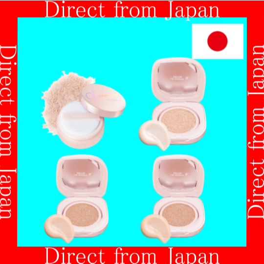 【ส่งตรงจากญี่ปุ่น】MISSHA Glow Cushion No.19–23 & Luminous Cover Powder – Radiant Skin, SPF50+