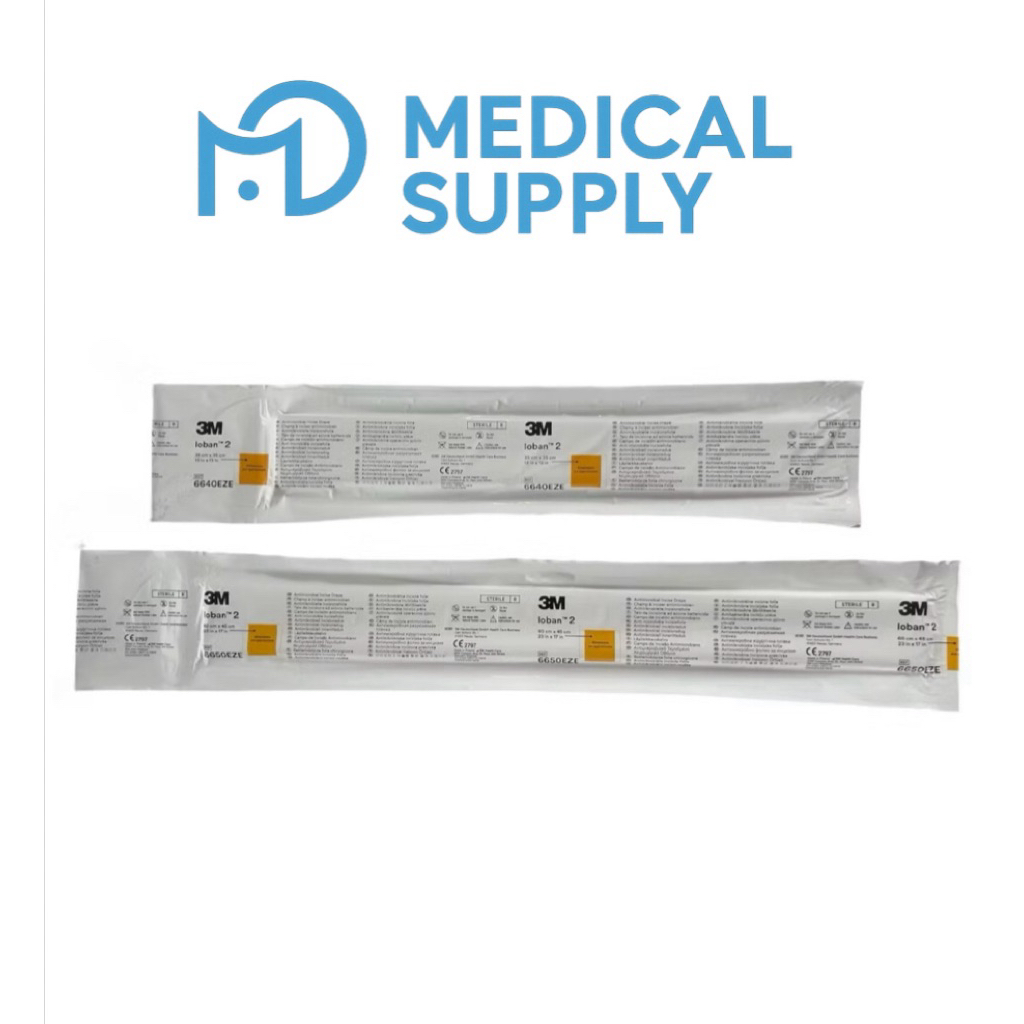 3M Ioban™ 2 Antimicrobial Incise Drape มี2 ขนาด35cm x35 cm/60cm x 45 cm