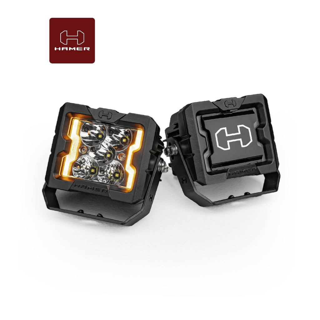 HAMER4x4 RUBY HAMER RUBY LED SPOT LIGHT 4" 40 Watts (ราคา/คู่)