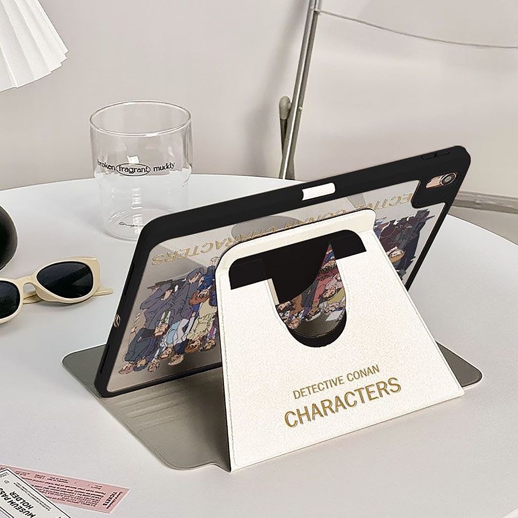 ✨ส่ง24ชม✨เคสiPadหมุน 360° Gen10 Gen11 Air8 ที่ใส่ปากกา ยอดนักสืบจิ๋วโคนัน case iPad Air7 11/13 Gen12 ราคา ถูกที่สุด ดีลบีเคเค แกลเลอรีภาพที่ 7