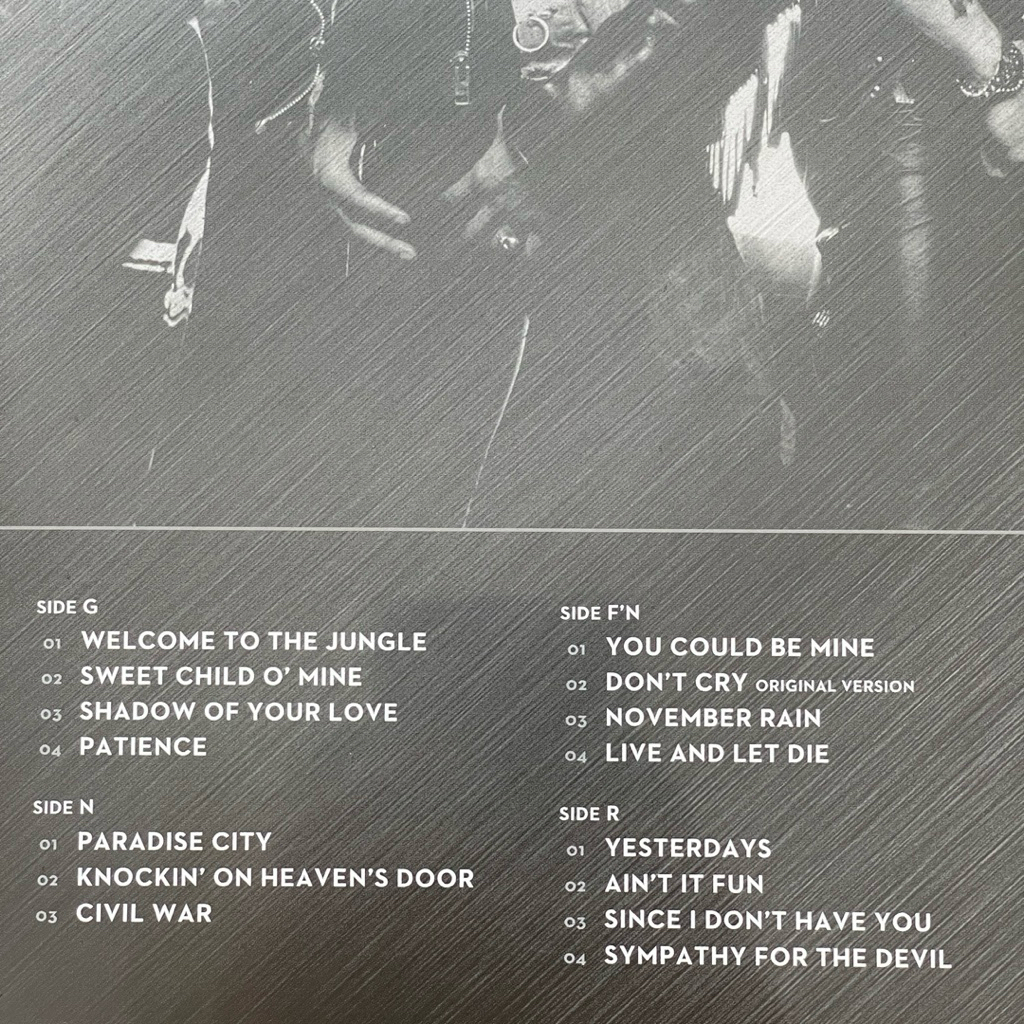 (พร้อมส่ง🔥) แผ่นเสียง Guns N’ Roses Greatest Hits Vinyl 2LP, Black Compilation มือหนึ่ง ซีล - รูปที่ 3