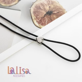 สต็อปเปอร์หัวใจคนหน้าตาดีโซคิ้วสยิวกริ้ว heart alloy stopper T387 13.9mm