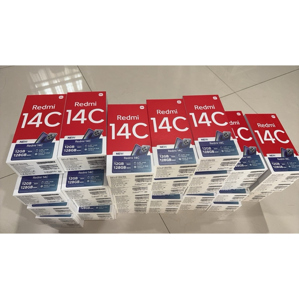 Redmi 14 C   Ram6 rom256 (เครื่องใหม่ค้างสต๊อก)ประกันถึงสิ้นปี (จัดส่งไว)