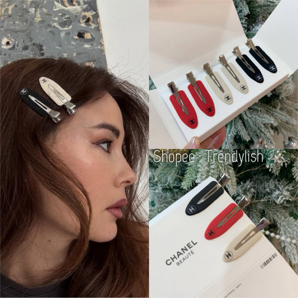 พร้อมส่ง กิ๊บติดผม💯Channel Beauty Hair Gift 2025 Limited สินค้า แจกสำหรับ ยอดซื้อน้ำหอมตัวดัง  COCO 