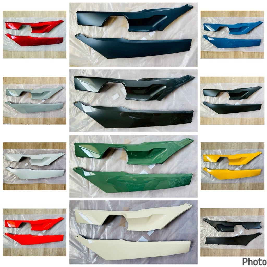 (FISHO) ฝาครอบข้างที่วางเท้า ครอบใต้พักเท้า GIORNO 125 จีออโน่ 125 (ปี 2024-2025) (ราคาต่อคู่) (มี 11 สี)