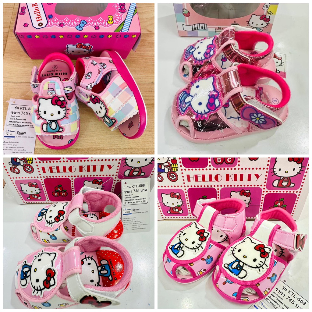 🎀รองเท้าหัดเดิน  HELLO KITTY 🎀