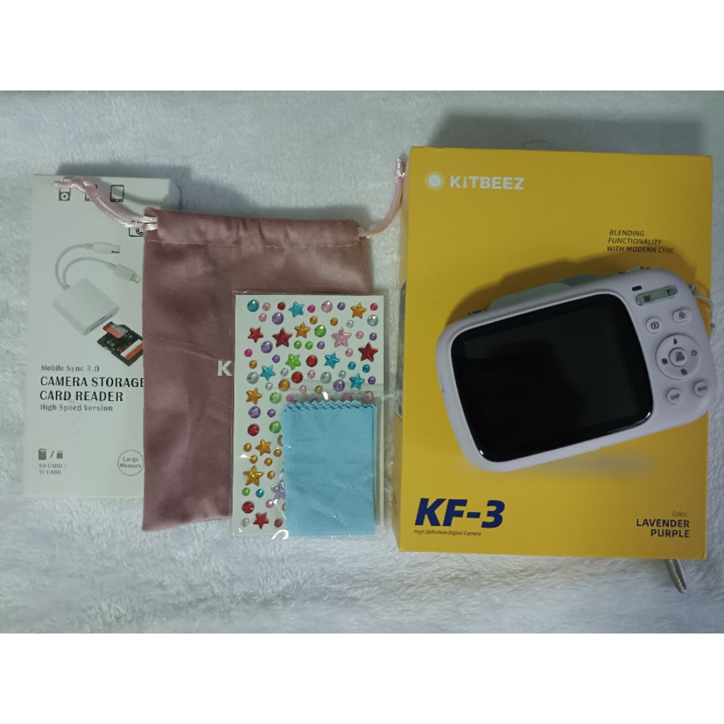 กล้องสีม่วงพาสเทล  KITBEEZ  Kf-3