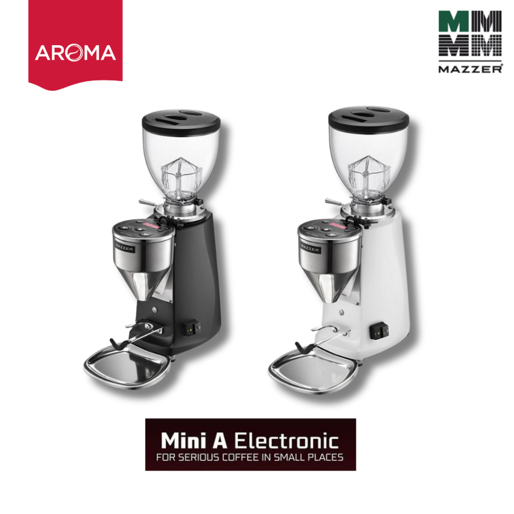 Mazzer เครื่องบดเมล็ดกาแฟ รุ่น Grinder Mini (A) Electronic  Black / White