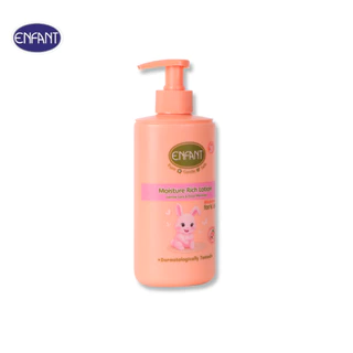 ENFANT (อองฟองต์) Mild & Shine Moisture Rich Lotion โลชั่นบำรุงผิว กลิ่น เพียวพีชชี่ สำหรับเด็ก 3 ปีขึ้นไป 250ml.