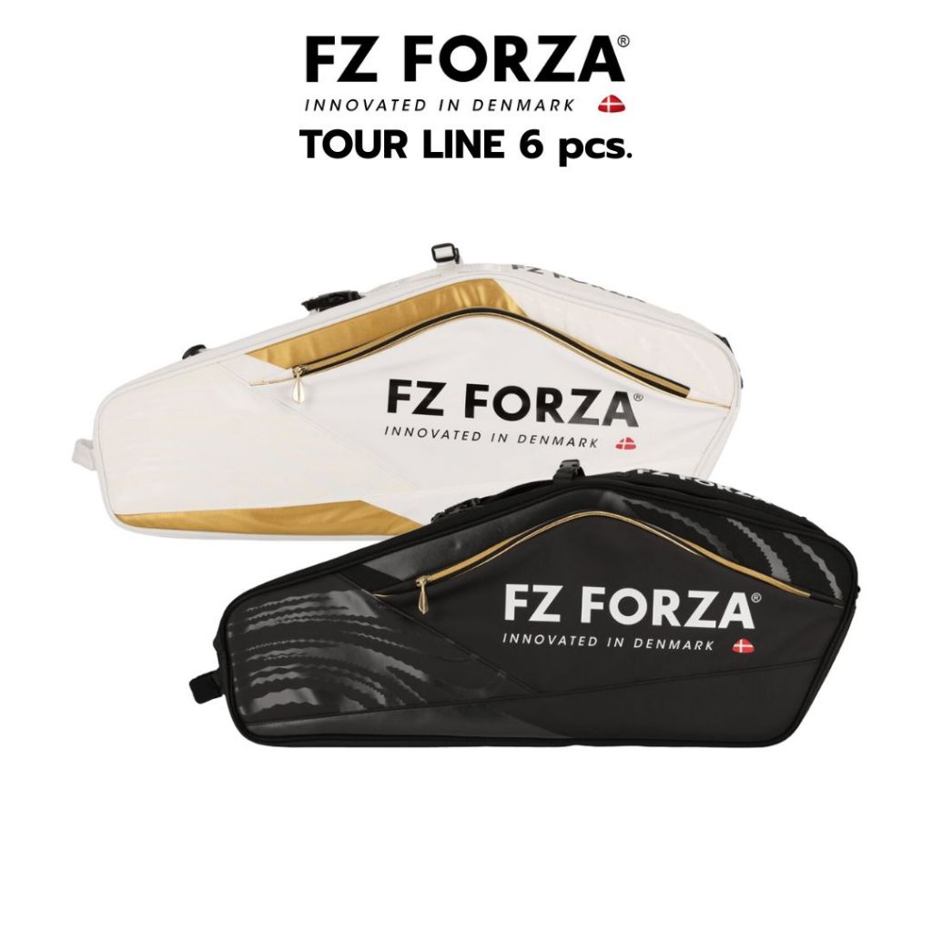 (พร้อมส่ง) FZ FORZA กระเป๋ากีฬาแบดมินตัน กระเป๋าใส่ไม้แบดมินตัน รุ่น FZ240038 2024 TOUR LINE 6 PCS