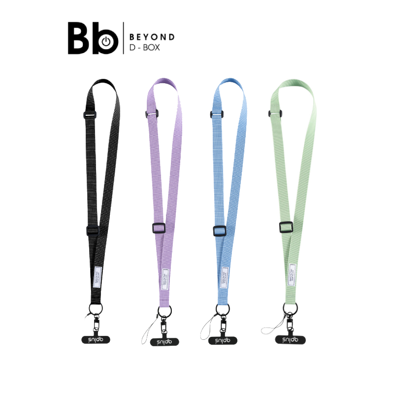 สายคล้องมือถือ QPLUS Crossbody Strap ColorPop (เลือกสีได้) by BB Beyond D-Box