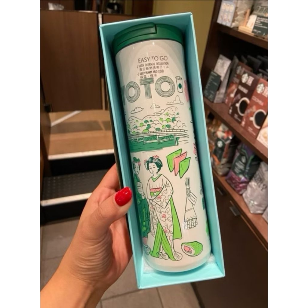 ✅พร้อมส่งใน​ไทย​ แก้ว Starbucks ลาย​" Kyoto​ "Japan Collection ใหม่ล่าสุดจากญี่ปุ่นแท้100%