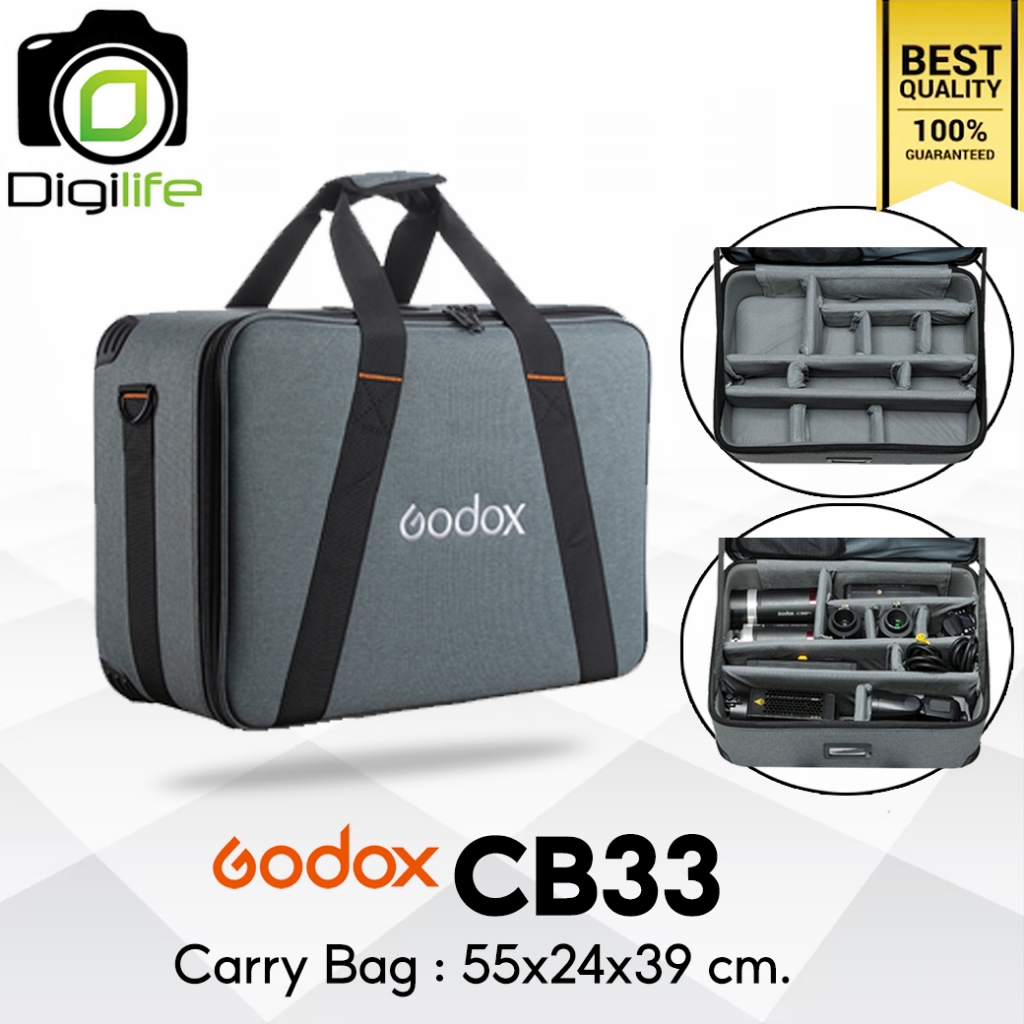 Godox Bag CB33 Carry Bag กระเป๋า สำหรับ Camera, Flash, LED, Accessories - Digilife Thailand