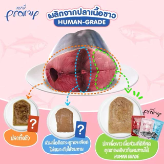 [ยกโหล 12 ซอง] อาหารเปียกแมว Pramy พรามี่ แบบซอง 70 กรัม