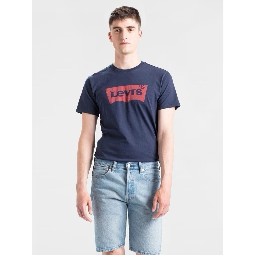 Levi's® เสื้อยืดผู้ชาย รุ่น Graphic Set-In Neck T-shirt ของแท้ 100% # Size S