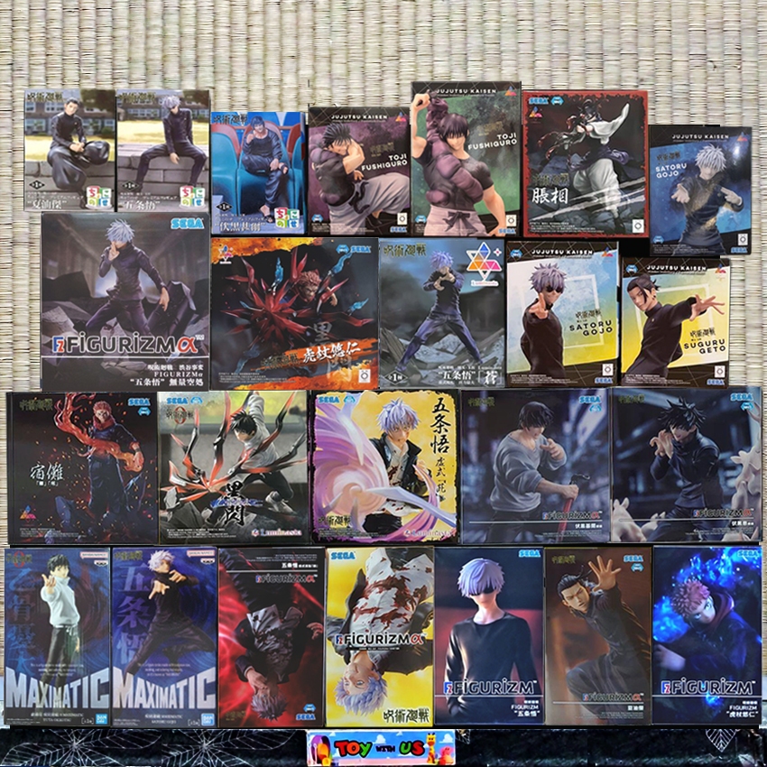 SEGA FIGURE: LUMINASTA / FIGURIZM - JUJUTSU KAISEN / มหาเวทย์ผนึกมาร - GOJO - GETO - TOJI - MEGUMI - SUKUNA - YUTA -YUJI