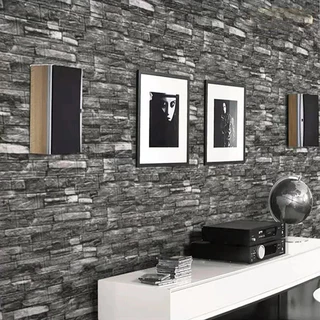 [ราคาสุดคุ้ม ถูกที่สุด] สติ๊กเกอร์ wallpaper 3d /70*77cm/70*38cm/35*38 cm หนา 3 mm ติดผนัง กาวในตัว