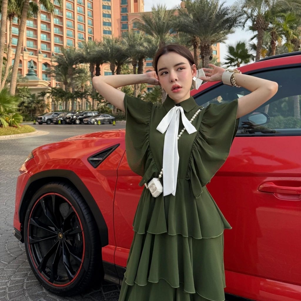 🥑FF0031 - Lady Diana Dress(M)🍡