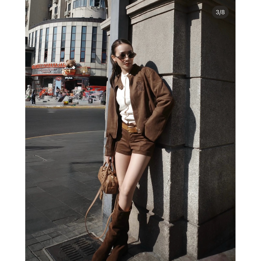 ส่งต่อ sude jacket jarin_official ฟรีไซส์