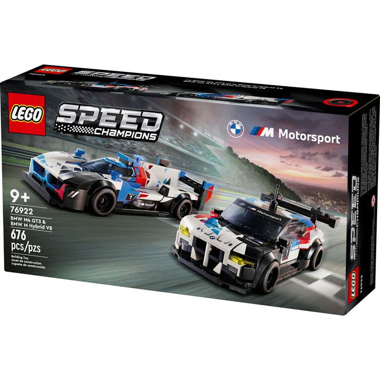 LEGO Technic 76922 BMW M4 GT3 & BMW M Hybrid V8 Race Cars