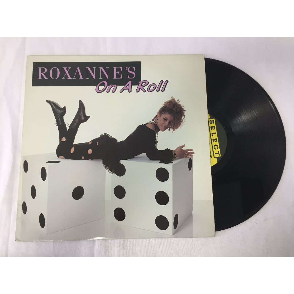 Roxanne's On A Roll-The Real Roxanne ขนาด 12 นิ้ว LP  A207