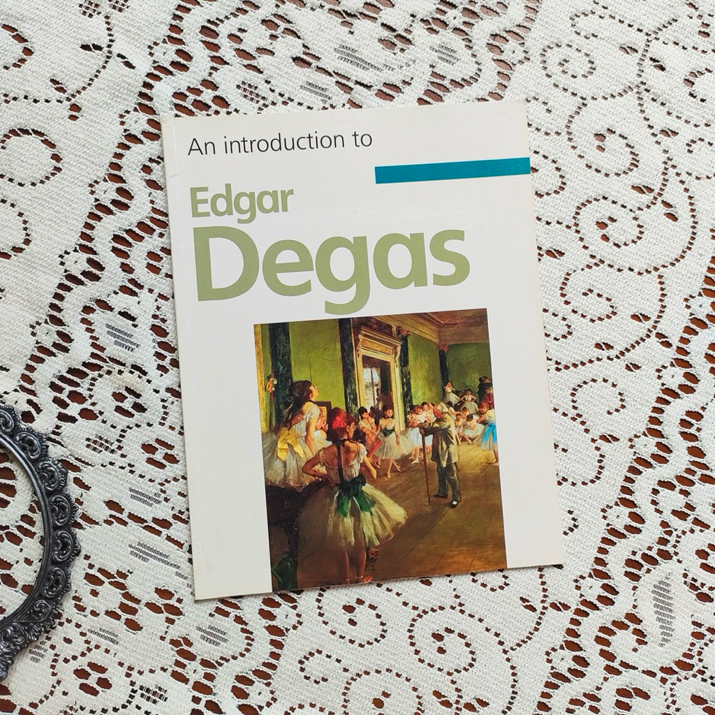หนังสือภาษาอังกฤษ An introduction to Edgar degas ปกอ่อนหนังสือศิลปะ