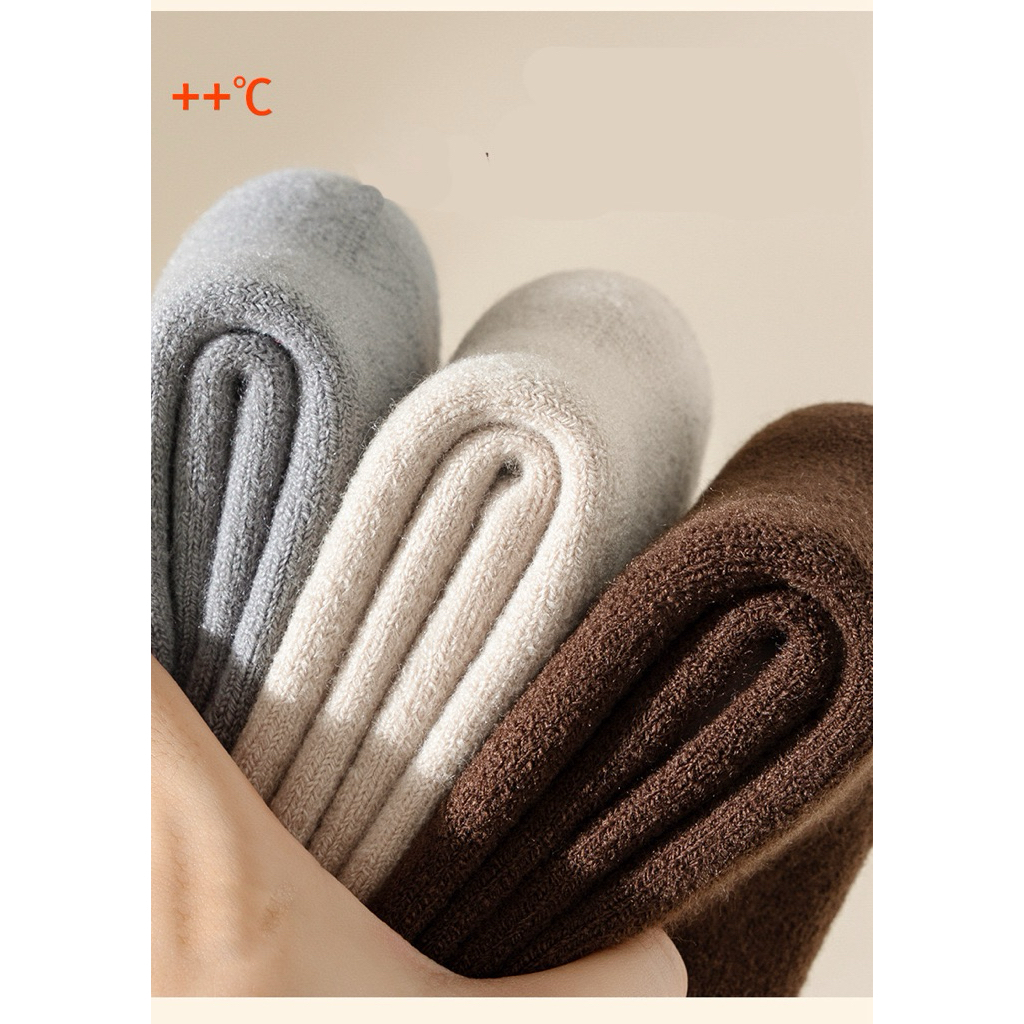 ถุงเท้ากันหนาว ถุงเท้าวูลกันหนาว ถุงเท้าใส่ติดลบ - รูปที่ 2