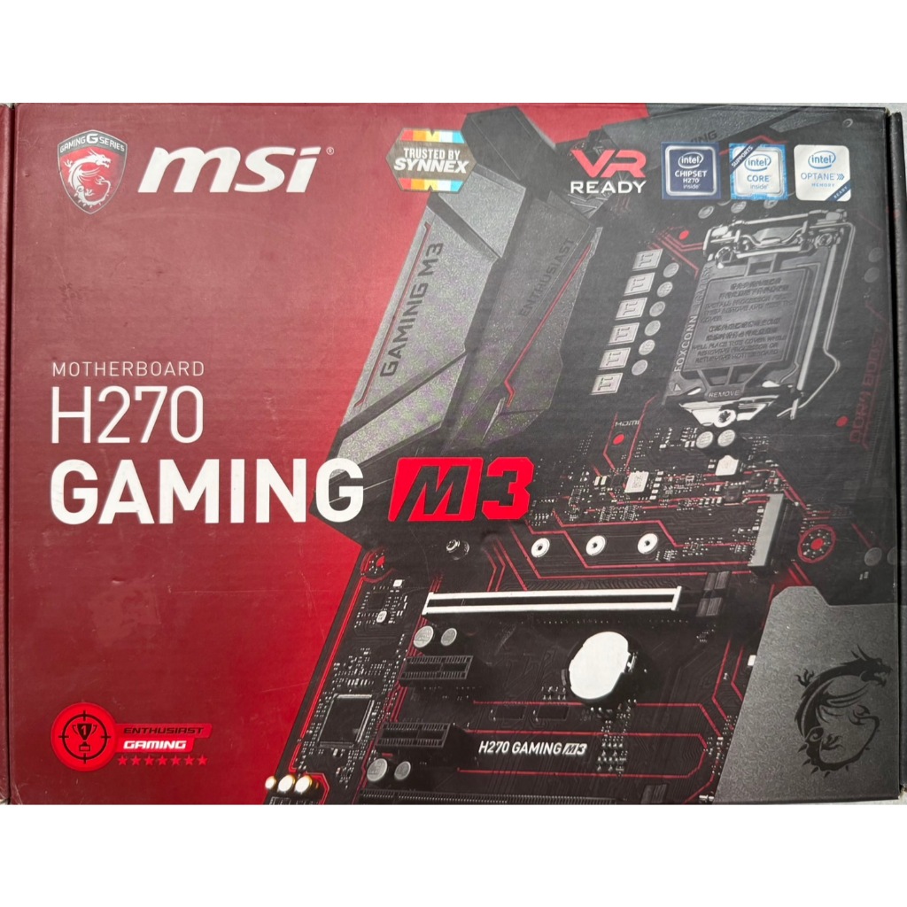 MAINBOARD (เมนบอร์ด) 1151 MSI H270 GAMING M3 DDR4 (KABY LAKE) มือสอง