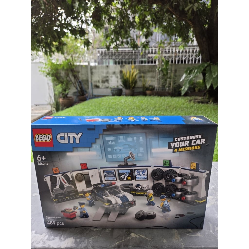 Lego 60457 custom police garage
