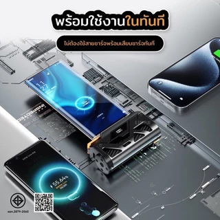 LiBRAQ42พาวเวอร์แบงค์ขนาดเล็กความจุ 10,000mAh พร้อมพอร์ต Lightning Type-C สองพอร์ตในตัว ชาร์จเร็ว 10 วัตต์ จอแสดงผลLED