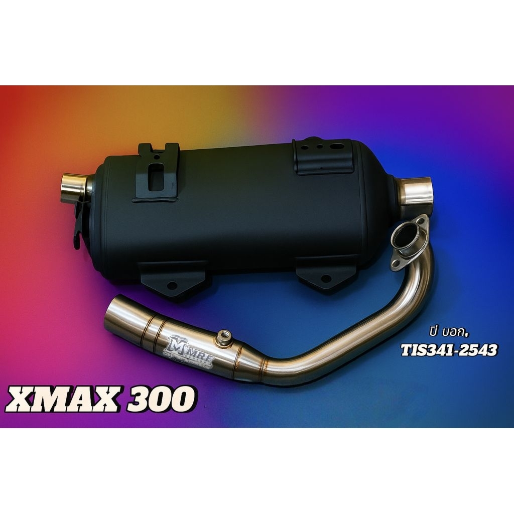 Exhaust Pipe Forza 350 2021-2026 Xmax 300 2017-2026 | Stainless Steel