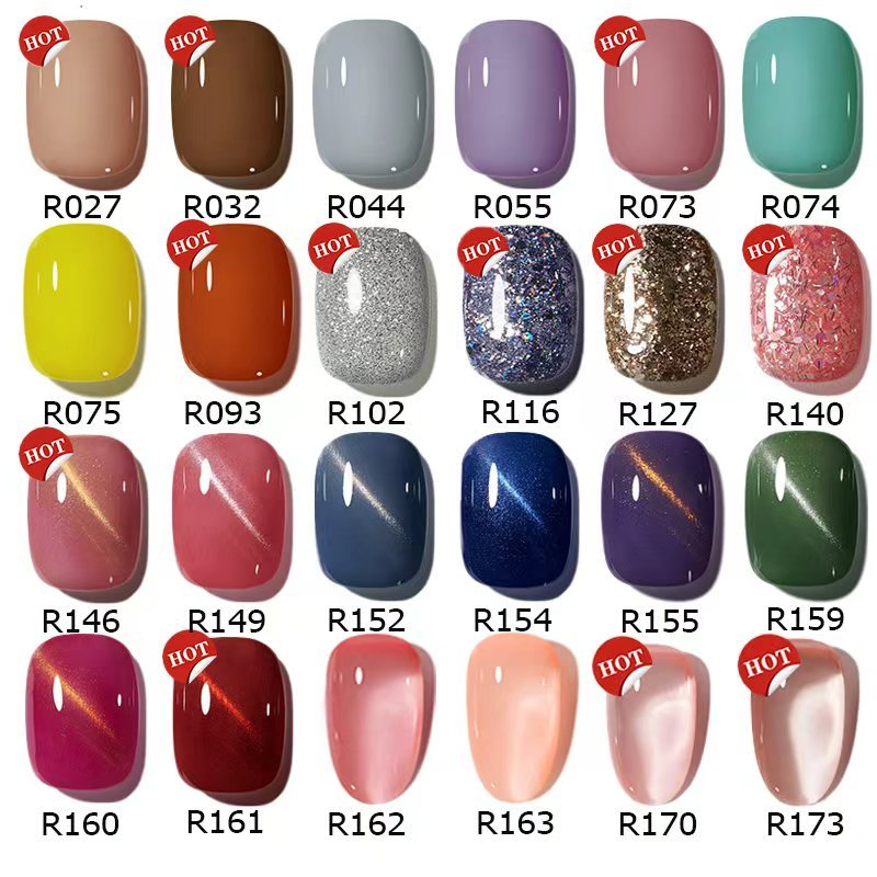 ชุดเสริมเจลเจล 54W / 120W LED เครื่องเป่าเล็บ + 5/10/15/20 ขวดเจลสีทนทาน + เสื้อโค้ทโปร่งใสฐานด้านล่างบน + อุปกรณ์ครบครั - รูปที่ 2