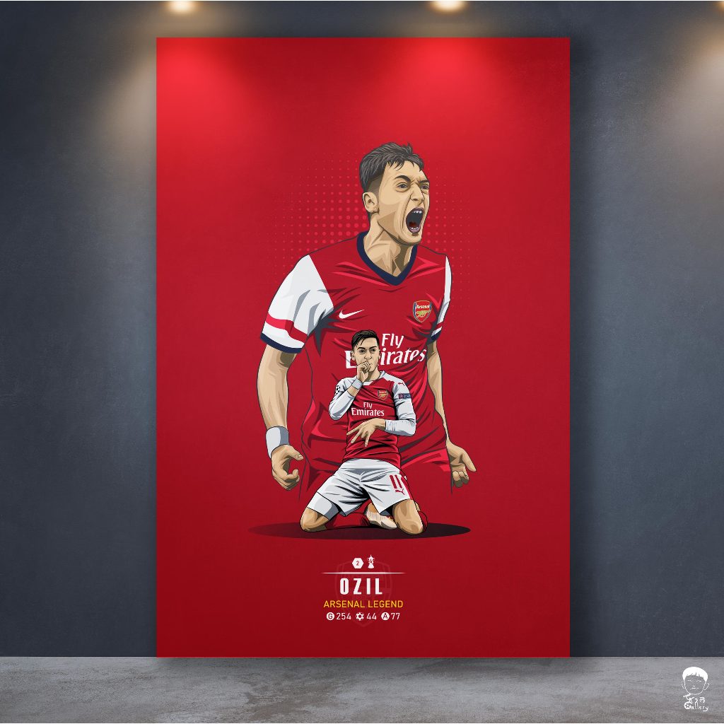 Mesut Ozil, เมซุต โอซิล, กรอบรูปอาร์เซน่อล