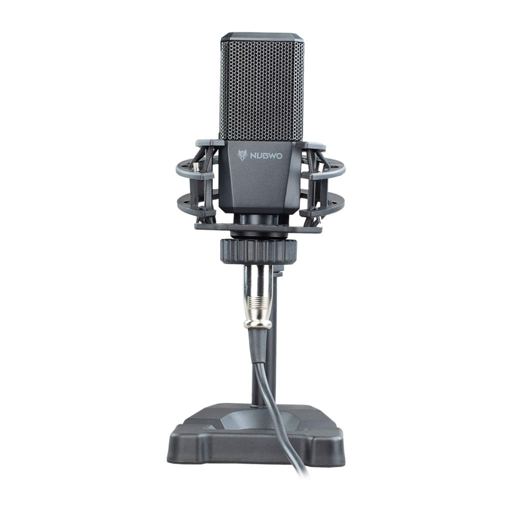 🔥ขายดีส่งไว🔥 ไมค์คอม NUBWO M37 MICROPHONE CONDENSER  ขาตั้งในตัว สามารถถอดได้ ไมโครโฟน