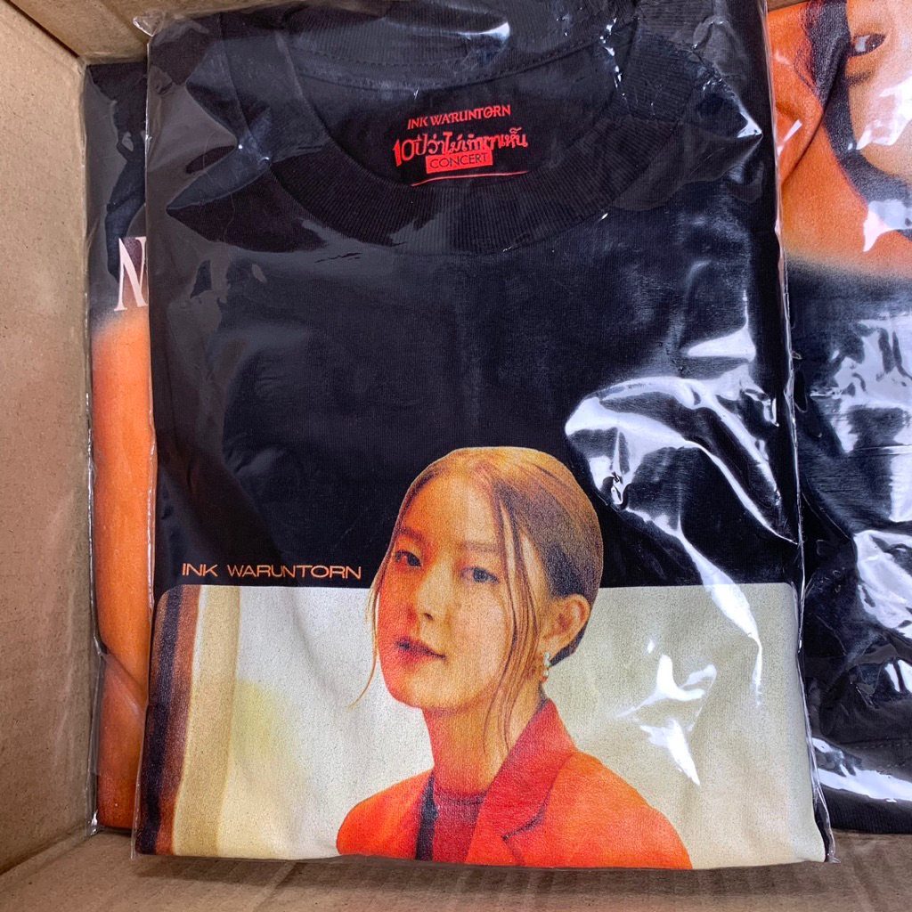 แท้ เสื้อ Ink waruntorn “อยากเริ่มต้นใหม่กับคนเดิม” L