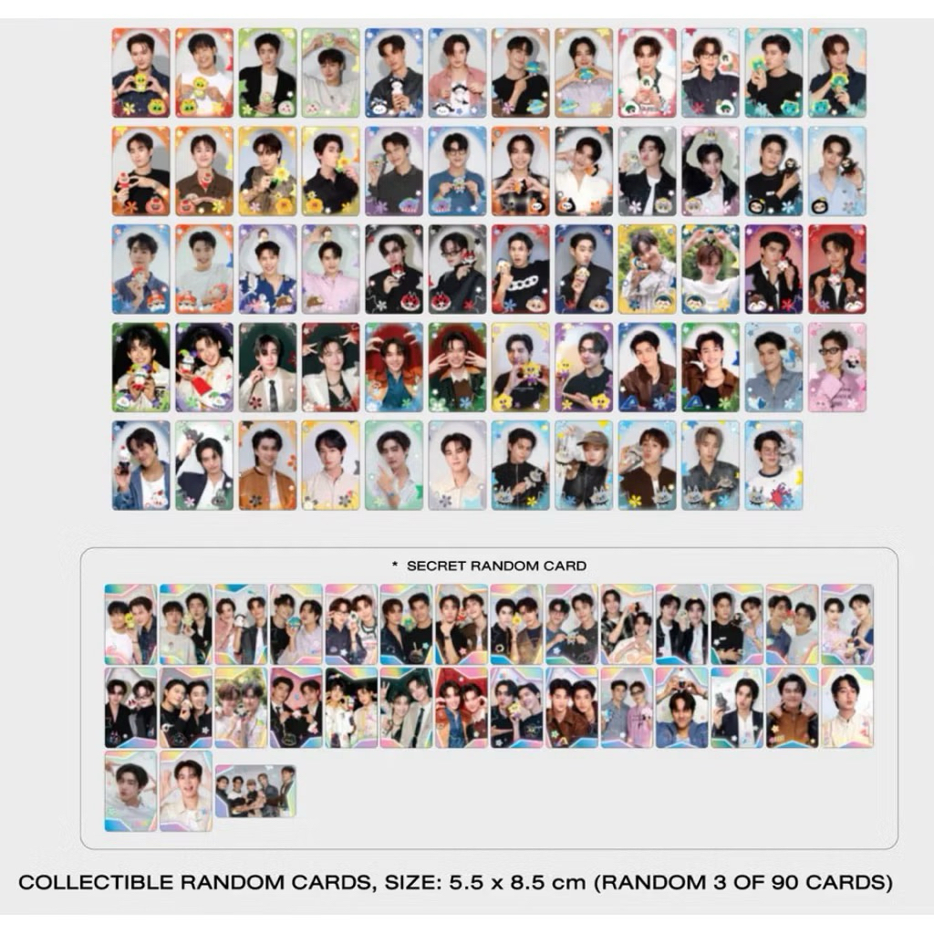 พร้อมส่ง💯 GMMTV BOYS RANDOM CARD แรนด้อม (NAGOYA POPUP)