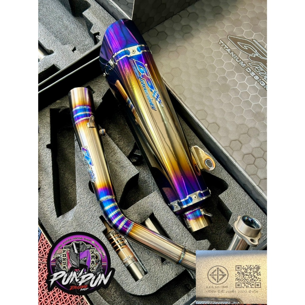 GP Racing ไทเทเนียม  FORZA สีตามรูป