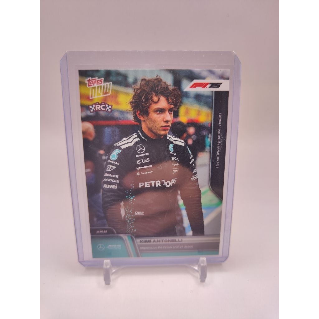 การ์ด f1 topps now kimi antonelli