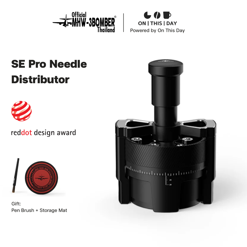 MHW-3BOMBER SE Pro Needle Distributor WDT Tool เข็มเกลี่ยผงกาแฟ ขนาด 58 mm