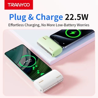 TRANYOO F29【TIS】3-in-1 mobile power bank 10000mAh Light&ing/Type-C data cable one-wire multi-purpose 22.5W fast charging