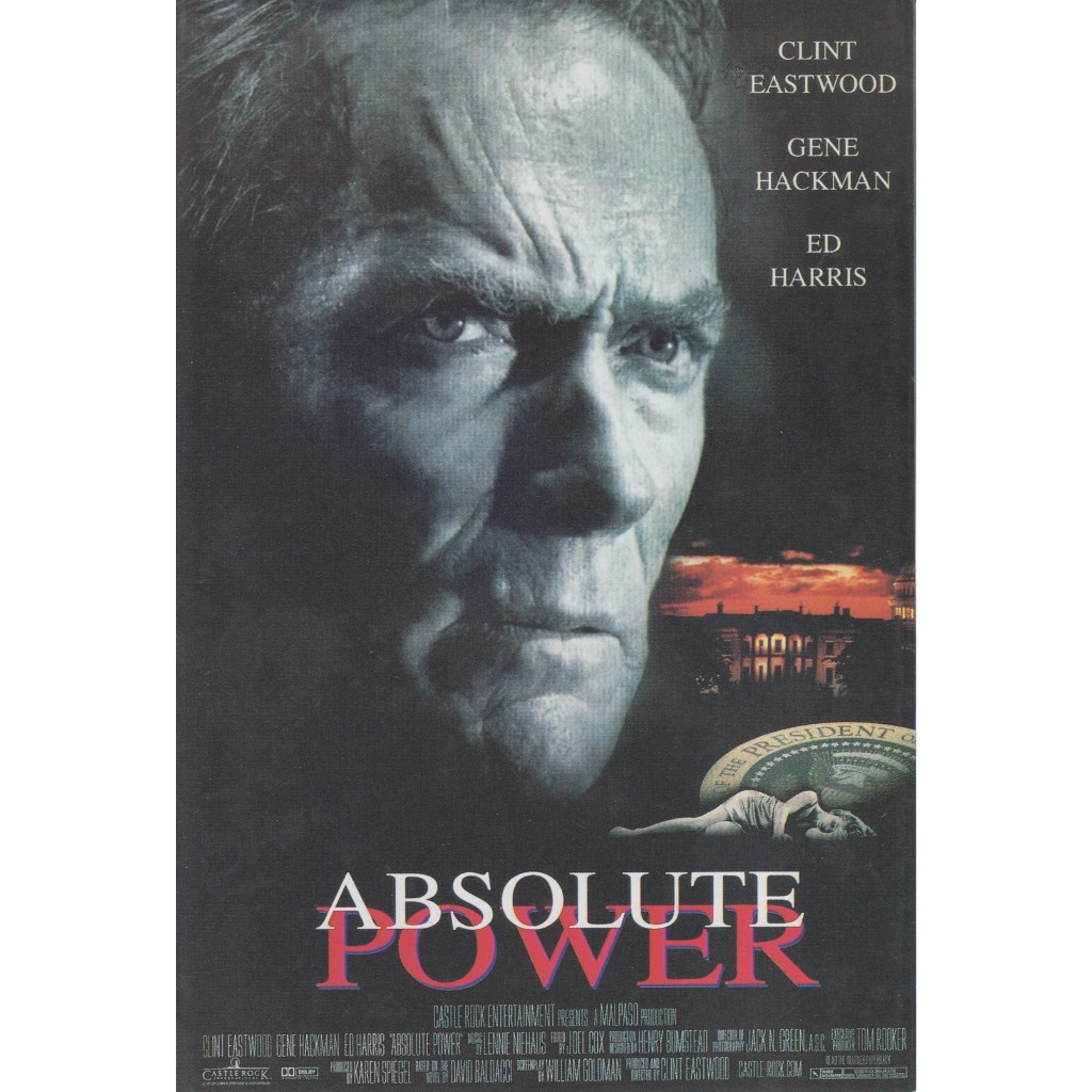 ็Handbill แฮนด์บิล ใบปิดหนัง 7 เรื่อง Absolute Power, Speed2, Event Horizon, Worriors of Virtue, The