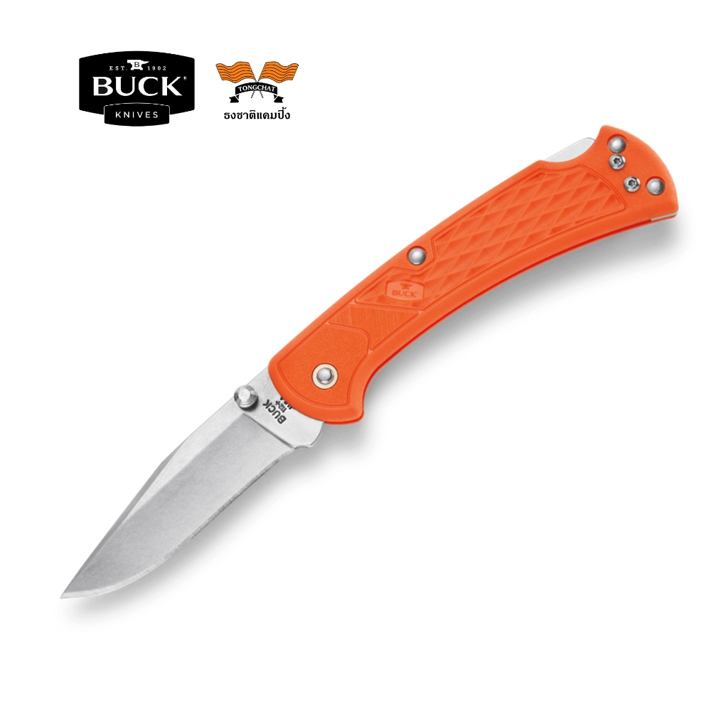 Buck 112 Slim Select/Blaze Orange (0112ORS)/Box/Pinpac