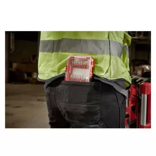 ส่งจากไทย Milwaukee 48-32-9931 กล่องเก็บดอกแบบปรับแต่งได้ ขนาดกลาง สำหรับอุปกรณ์ Impact Driver รองรับก้านหกเหลี่ยม 1/4"