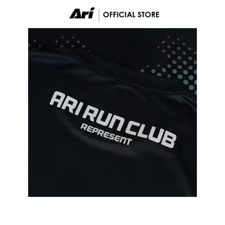 ARI UNISEX ARC GRAPHIC RUNNING TEE - BLACK (AAP2980-01) เสื้อวิ่ง อาริ ARC GRAPHIC RUNNING สีดำ