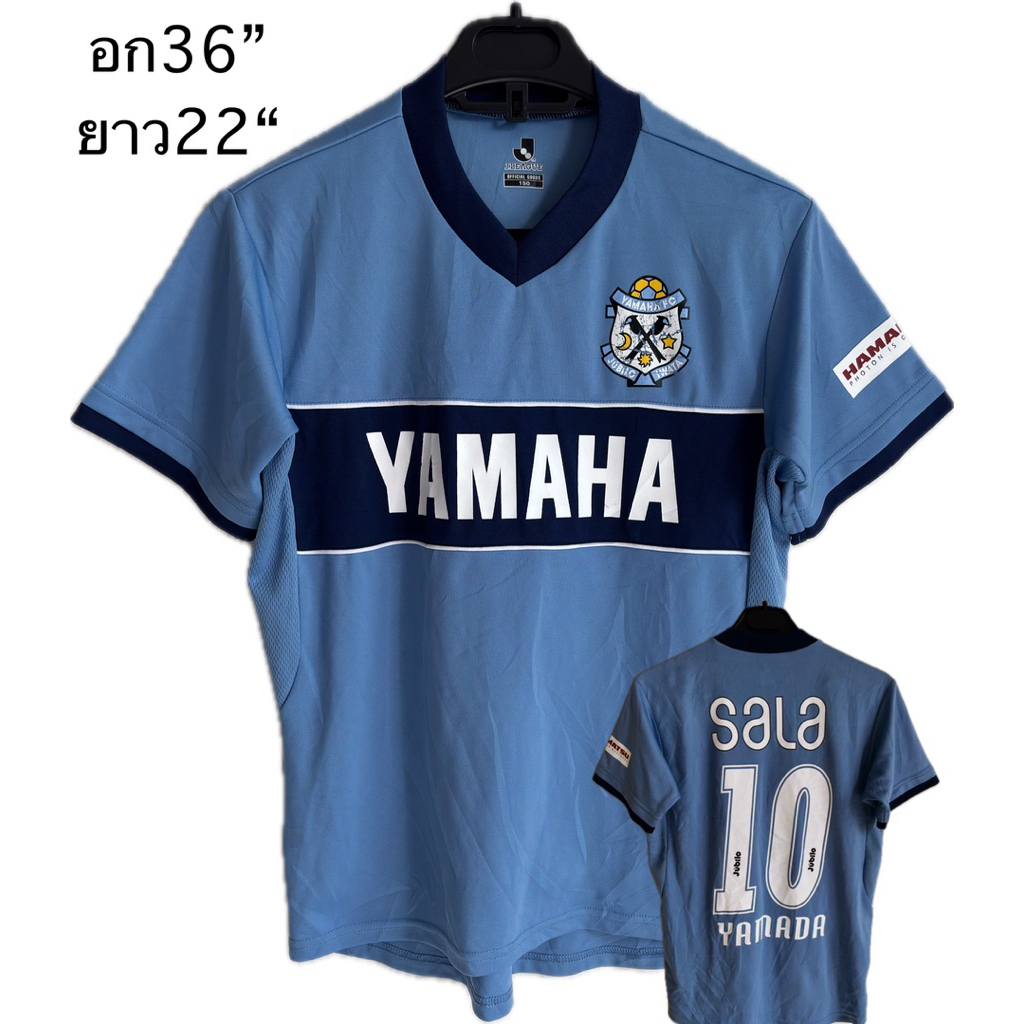 ก47 มือสอง ตำหนิสกรีนลอก  เสื้อยืดยูนิฟอร์ม Jubilo Iwata Yamada Taiki เบอร์10