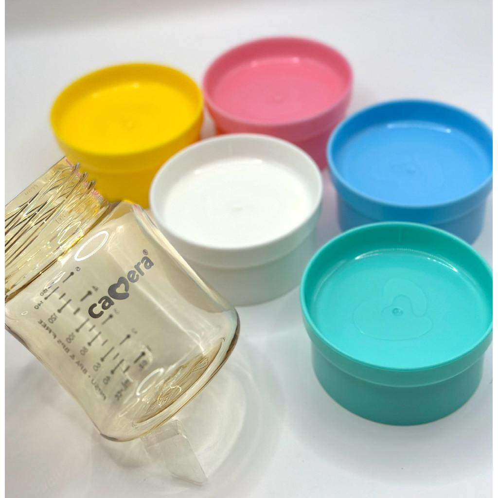 แยกขาย เฉพาะขวด เฉพาะฝา Camera ฝาปิดขวดเก็บน้ำนม aka คอกว้าง ใช้ได้ทั้งขวด 5 และ 9 ออนซ์ (ราคาต่อ 1 ชิ้น)