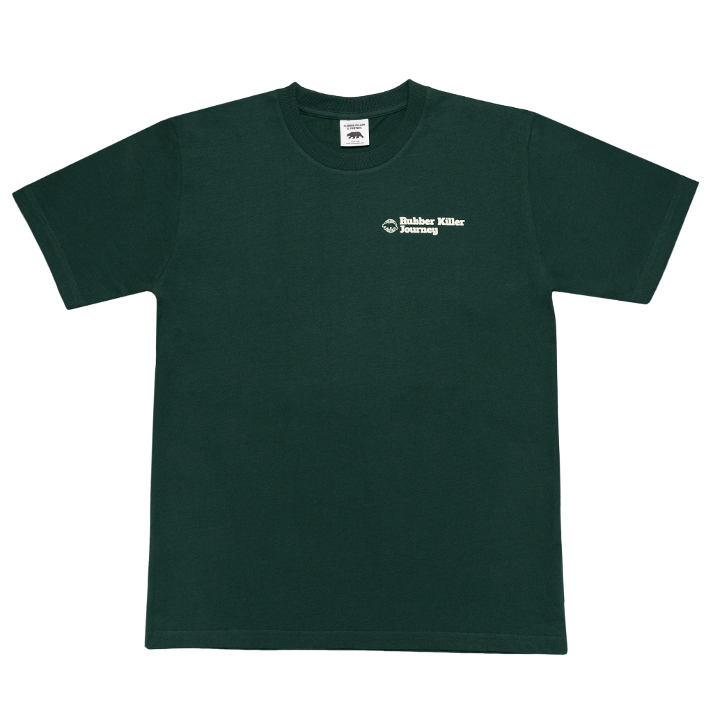 Rubber Killer - CHIANG DAO MOUNTAIN T-SHIRT - Dark Green - 100540036