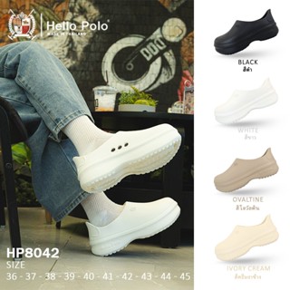 Hello Polo รองเท้าแตะผู้หญิง รองเท้าคัทชูพยาบาล ทนต่อการสึกห…